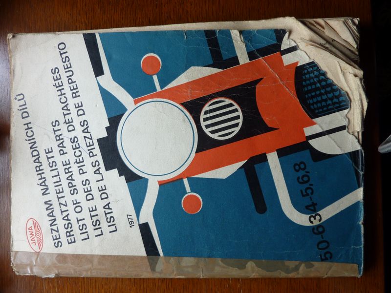 Jawa Spare Parts List Book Classic Super BikesClassic Super Bikes