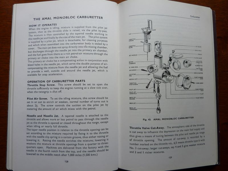Triumph Instruction Manual No. 4 Classic Super BikesClassic Super Bikes